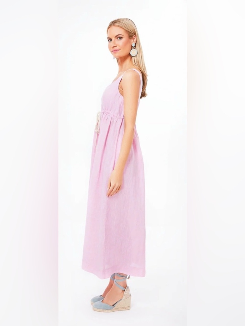 Tuckernuck’s Pomander Place Pink Sabella Maxi Dress - Picture 3 of 10